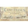 F 24-15 - 12/03/1936 - 100 francs - Merson grands cartouches - Série D.50566 - Etat : B