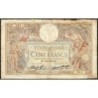 F 24-15 - 12/03/1936 - 100 francs - Merson grands cartouches - Série F.50802 - Etat : B