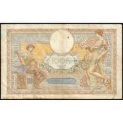 F 24-15 - 08/10/1936 - 100 francs - Merson grands cartouches - Série W.52251 (remplacem.) - Etat : TB-