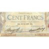 F 24-16 - 11/02/1937 - 100 francs - Merson grands cartouches - Série O.53149 - Etat : TB
