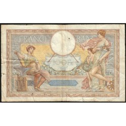 F 24-16 - 11/02/1937 - 100 francs - Merson grands cartouches - Série G.53165 - Etat : B