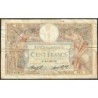F 24-16 - 24/06/1937 - 100 francs - Merson grands cartouches - Série H.54912 - Etat : TB-