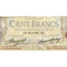 F 24-16 - 24/06/1937 - 100 francs - Merson grands cartouches - Série H.54912 - Etat : TB-