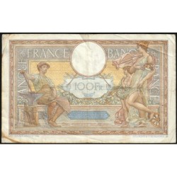 F 24-16 - 24/06/1937 - 100 francs - Merson grands cartouches - Série T.55117 - Etat : TB