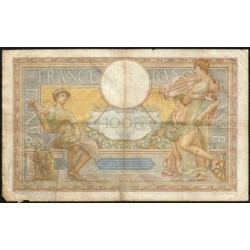 F 24-16 - 30/06/1937 - 100 francs - Merson grands cartouches - Série D.55258 - Etat : TB-