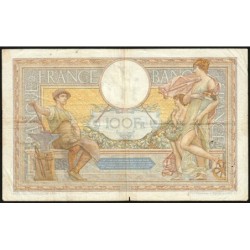 F 24-16 - 30/06/1937 - 100 francs - Merson grands cartouches - Série M.55337 - Etat : TB+