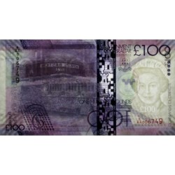 Gibraltar - Pick 39 - 100 pounds - Série A/AA - 01/01/2011 - Etat : NEUF