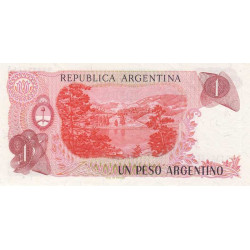 Argentine - Pick 311_2 - 1 peso argentino - Série A - 1984 - Etat : NEUF
