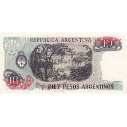 Argentine - Pick 313_1 - 10 pesos argentinos - Série A - 1983 - Etat : SPL