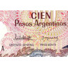 Argentine - Pick 315_1 - 100 pesos argentinos - Série A - 1983 - Etat : NEUF