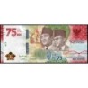 Indonésie - Pick 161 - 75'000 rupiah - Série BAQ - 2020/2020 - Commémoratif - Etat : NEUF
