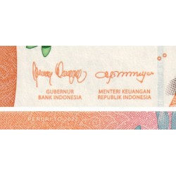Indonésie - Pick 164a - 5'000 rupiah - Série NAY - 2022/2022 - Etat : NEUF