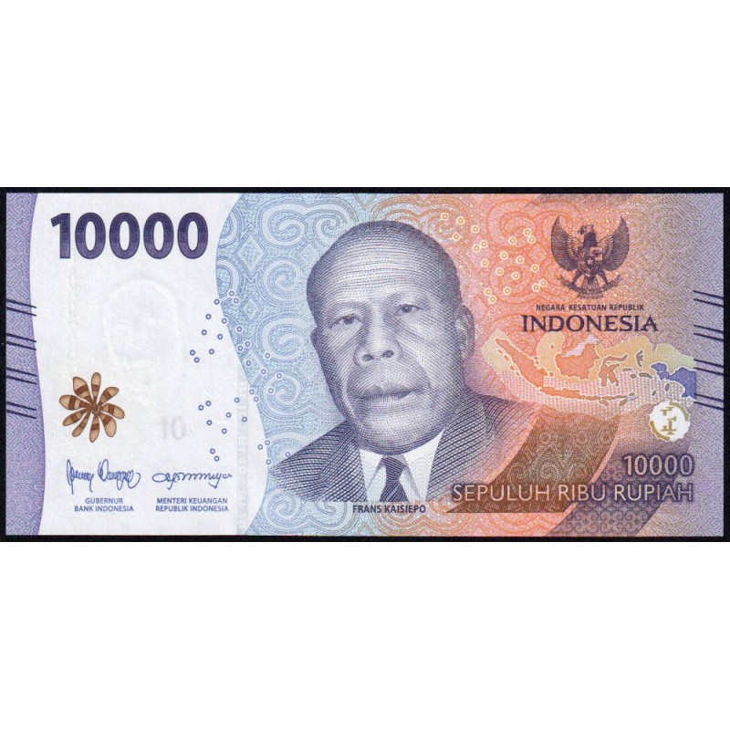 Indonésie - Pick 165a - 10'000 rupiah - Série FAK - 2022/2022 - Etat : NEUF