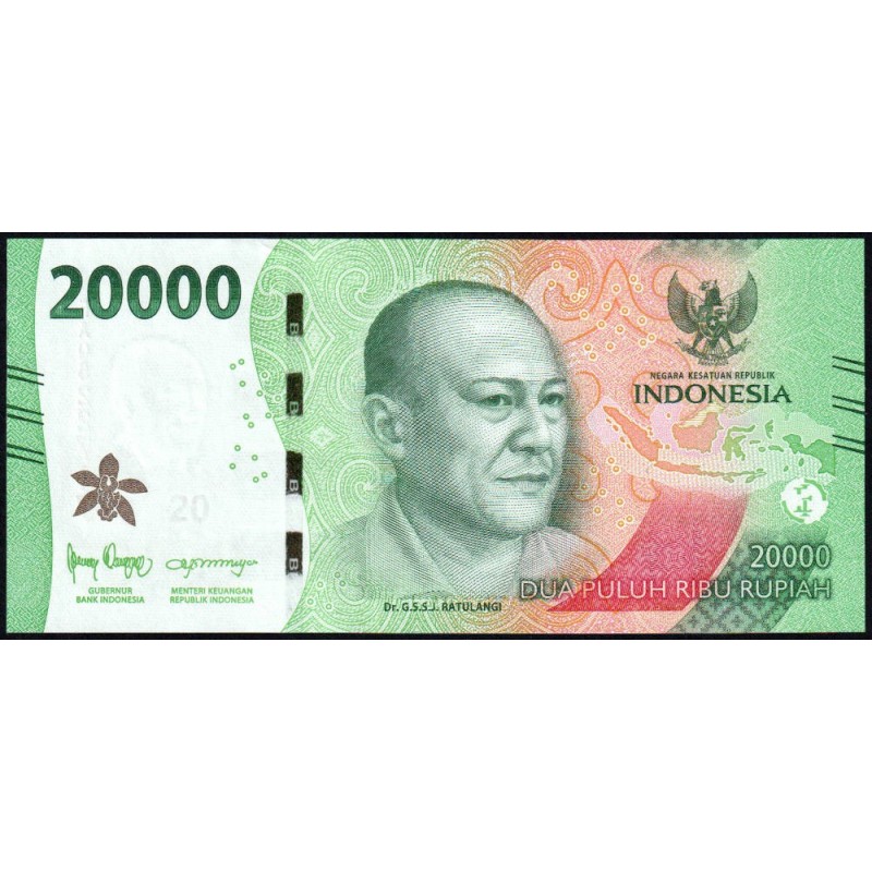 Indonésie - Pick 166a - 20'000 rupiah - Série FAQ - 2022/2022 - Etat : NEUF