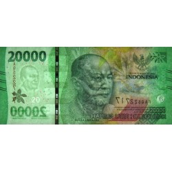 Indonésie - Pick 166a - 20'000 rupiah - Série FAQ - 2022/2022 - Etat : NEUF