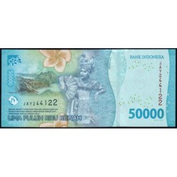 Indonésie - Pick 167a - 50'000 rupiah - Série JAY - 2022/2022 - Etat : NEUF