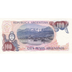 Argentine - Pick 315_2 - 100 pesos argentinos - Série B - 1984 - Etat : NEUF