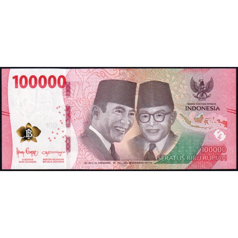 Indonésie - Pick 168a - 100'000 rupiah - Série NBA - 2022/2022 - Etat : NEUF