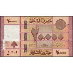 Liban - Pick 93c - 20'000 livres - Série C/01 - 01/01/2019 - Etat : NEUF