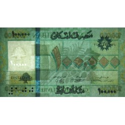 Liban - Pick 95e - 100'000 livres - Série E71 - 01/12/2022 - Etat : pr.NEUF