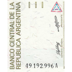 Argentine - Pick 328a - 500 australes - Série A - 1988- Etat : NEUF