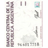 Argentine - Pick 329c - 1'000 australes - Série B - 1989 - Etat : NEUF