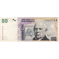 Argentine - Pick 350_2 - 50 pesos - Série A - 2001 - Etat : TTB