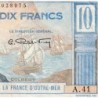 AEF - Pick 21 - 10 francs - Série A.41 - 1947 - Etat : TTB+