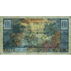 AEF - Pick 21 - 10 francs - Série A.41 - 1947 - Etat : TTB+