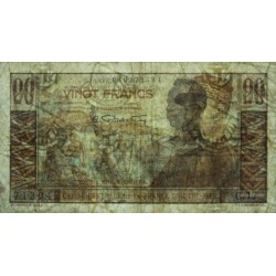AEF - Pick 22 - 20 francs - Série C.17 - 1947 - Etat : TB-