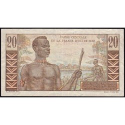 AEF - Pick 22 - 20 francs - Série E.17 - 1947 - Etat : TTB