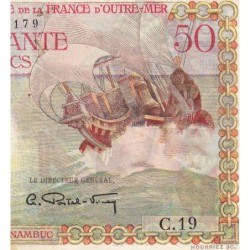 AEF - Pick 23 - 50 francs - Série C.19 - 1947 - Etat : TTB+ à SUP