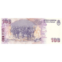 Argentine - Pick 357a_5 - 100 pesos - Série AA - 2012 - Etat : NEUF