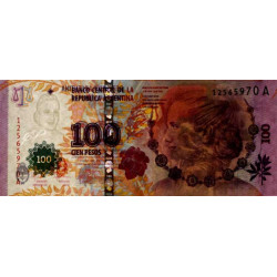 Argentine - Pick 358a - 100 pesos - Série A - 2012 - Commémoratif - Etat : NEUF