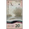 Mexique - Pick 132f_5 - 20 pesos - Série CE - 23/08/2022 - Polymère commémoratif - Etat : NEUF