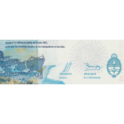 Argentine - Pick 362 - 50 pesos - Série A - 2015 - Etat : NEUF