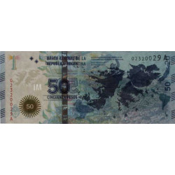 Argentine - Pick 362 - 50 pesos - Série A - 2015 - Etat : NEUF