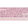 Argentine - Tucuman - Pick S 2715_3 - 100 australes - Série G - Loi 1989 - Etat : NEUF