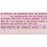 Argentine - Tucuman - Pick S 2715_3 - 100 australes - Série G - Loi 1989 - Etat : NEUF