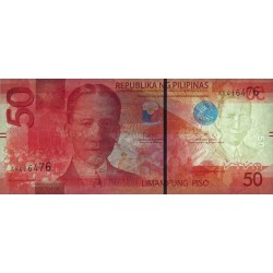 Philippines - Pick 224a_2 - 50 piso - Série AR - 2020 - Etat : NEUF