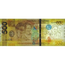 Philippines - Pick 227a_2 - 500 piso - Série AL - 2020 F - Etat : NEUF