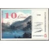 Billet savoisien - 10 Livres savoisiennes - 1998 - 1ère émission - Etat : TTB+