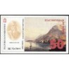 Billet savoisien - 50 Livres savoisiennes - 1998 - 1ère émission - Type a - Etat : NEUF