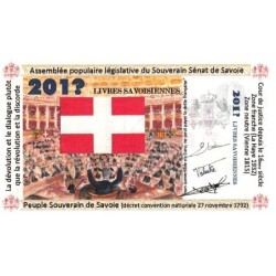 Billet savoisien - 0 / 201? Livres savoisiennes - 2010 - Etat : NEUF