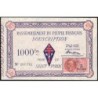 Rassemblement du Peuple Français - Type B-02b - 1'000 francs - Etat : SPL à SPL+