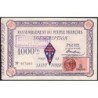 Rassemblement du Peuple Français - Type B-02c - 1'000 francs - Etat : SPL à SPL+