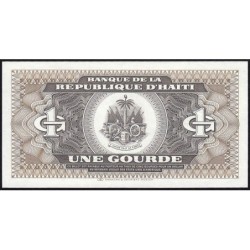 Haïti - Pick 245a - 1 gourde - Série AN - 1987 - Etat : NEUF