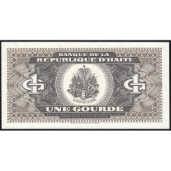 Haïti - Pick 253a - 1 gourde - Série F - 1989 - Etat : NEUF