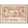 Nouvelle-Calédonie - Nouméa - Pick 53 - 2 francs - 15/07/1942 - Etat : TTB- à TTB