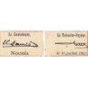 Nouvelle-Calédonie - Nouméa - Pick 53 - 2 francs - 15/07/1942 - Etat : TTB- à TTB